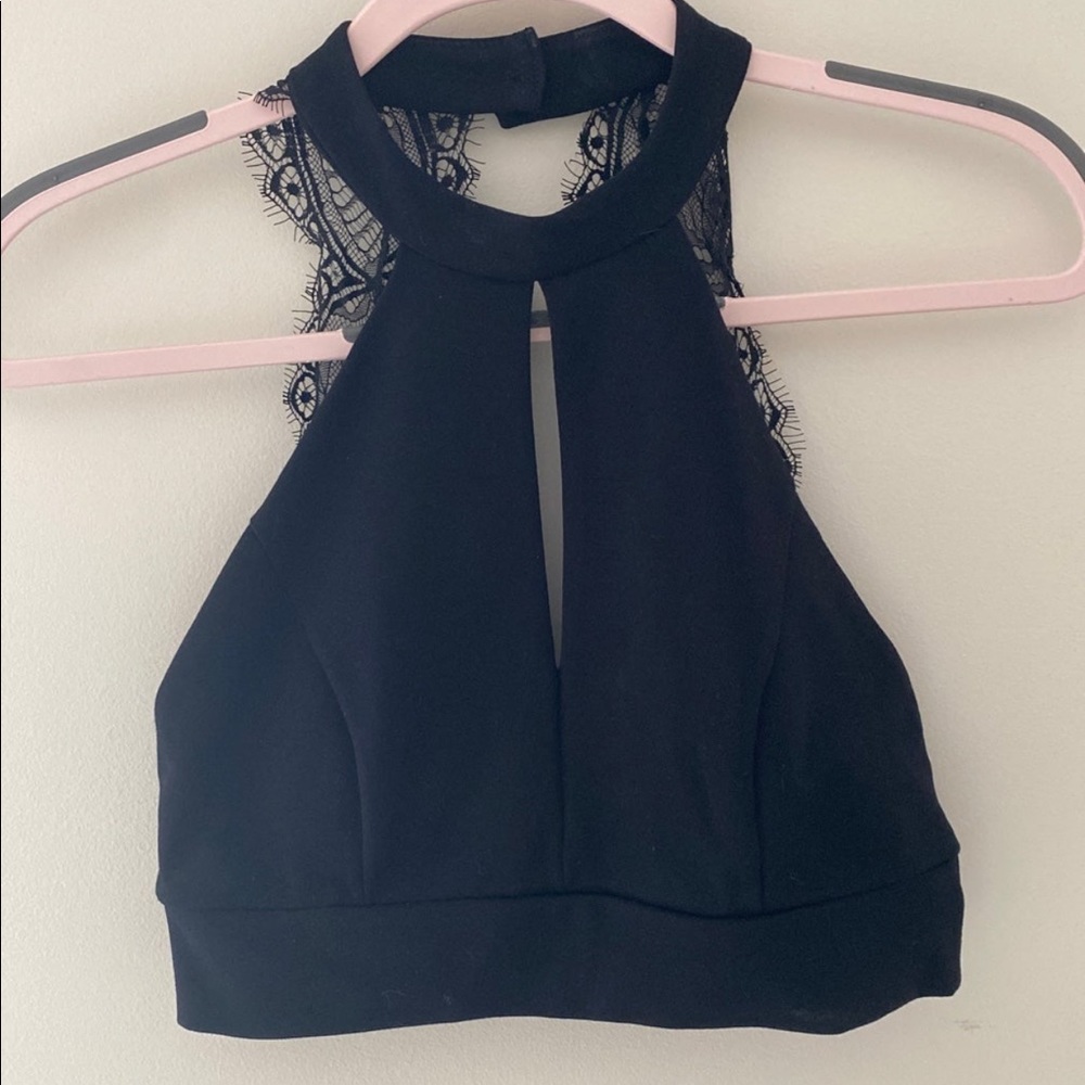 Lulus Cropped Halter Top